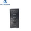 High Quality Cheap Metal Drawer Design 6 Drawers Storage Cabinet